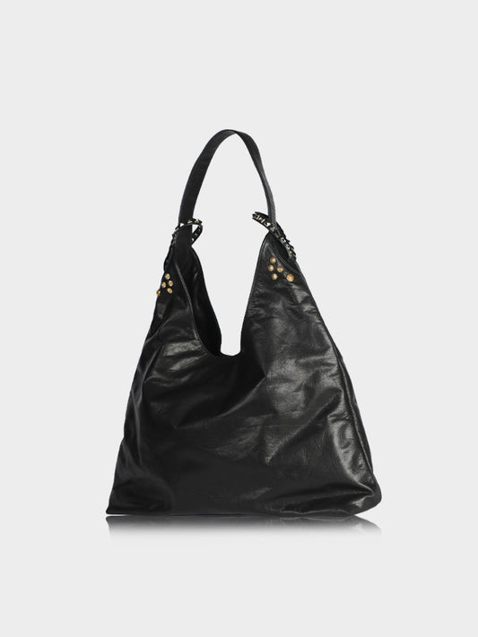 Bushwick Top-Grain Leather Hobo Bag