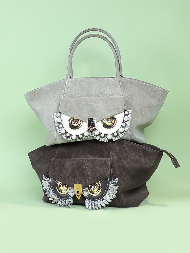 NAMIB Trapeze Suede Bag