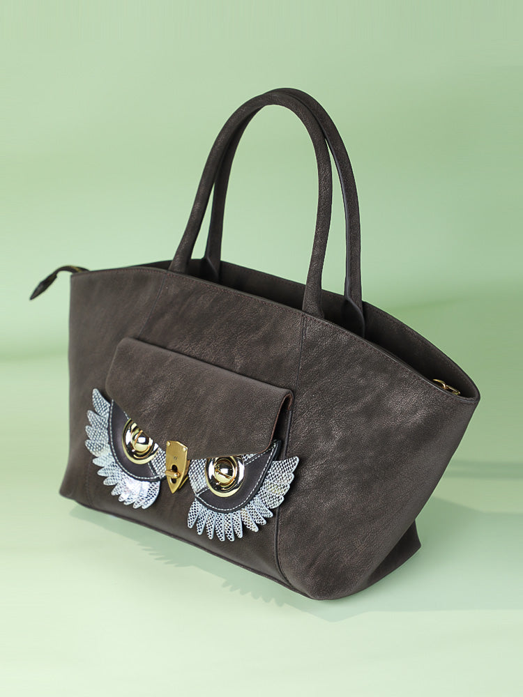 NAMIB Trapeze Suede Bag
