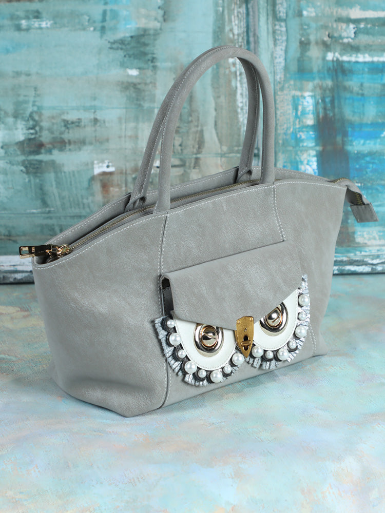 NAMIB Trapeze Suede Bag