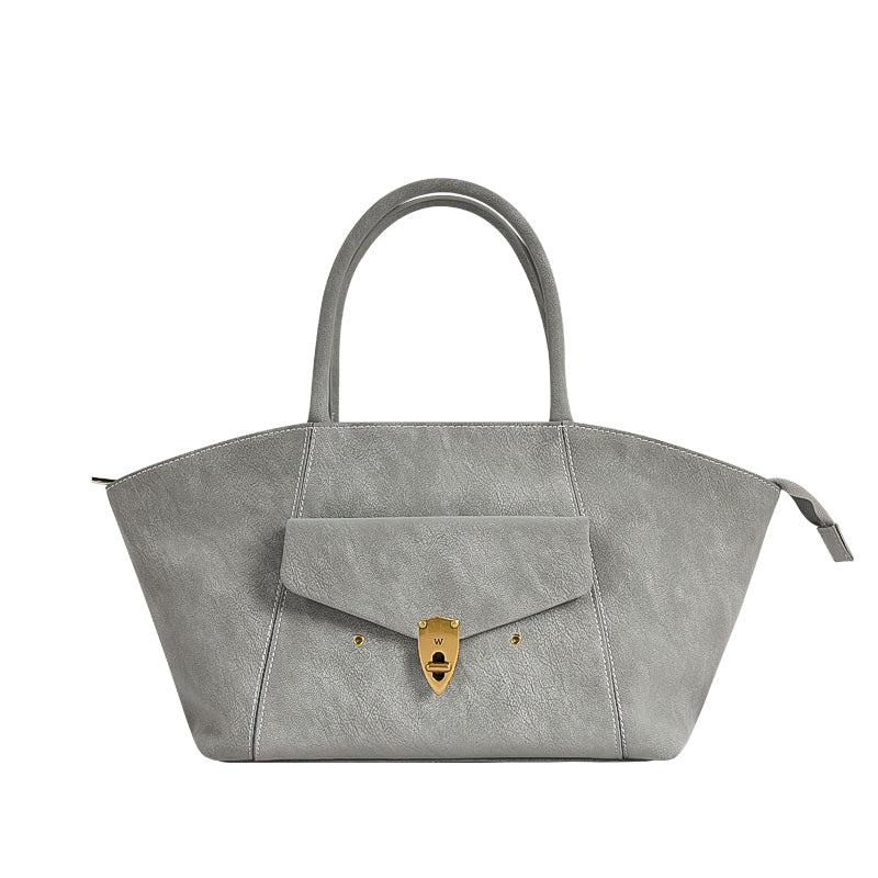 NAMIB Trapeze Suede Bag