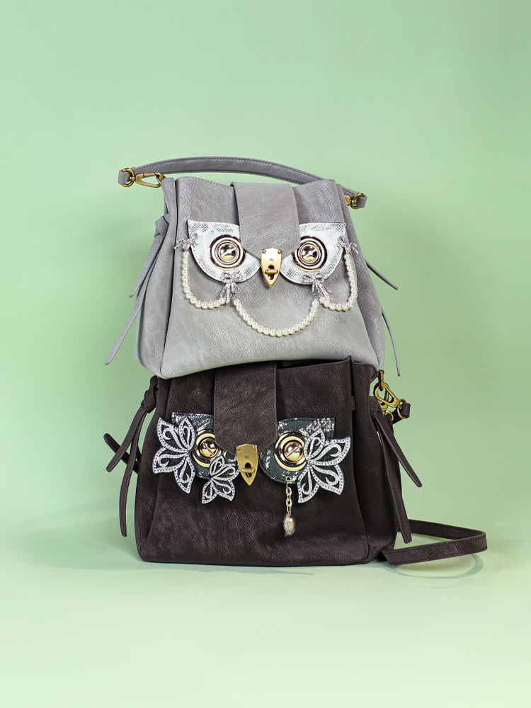 NAMIB Soft Bucket Suede Bag